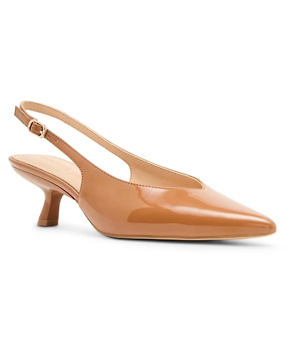 Madden Girl Women's Slingback Kitten-Heel Pumps