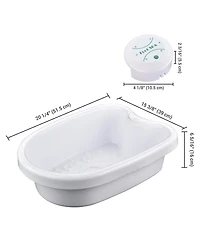 Byootique Ionic Detox Foot Bath Spa Machine with 6 Pack Round Arrays for Ionic Detox Foot Bath Spa Cleanse Machine Replacement