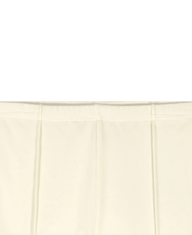 Calvin Klein Girls' Toddler 2T-4T Striped Denim Tunic and Capri Leggings, 2-Piece Set