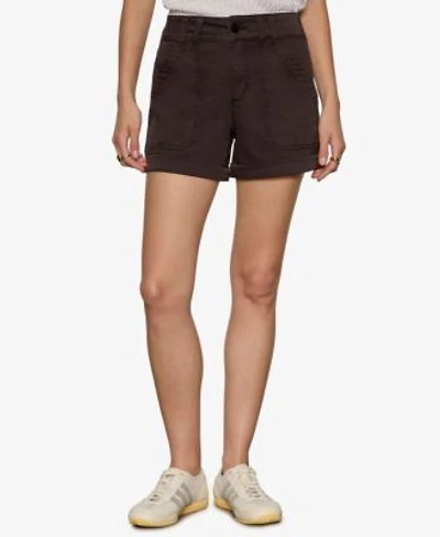Sanctuary Womens Wander On Cuffed Hem Shorts