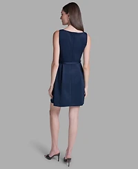 Bcbg Women's Scoop Neck Mini Dress