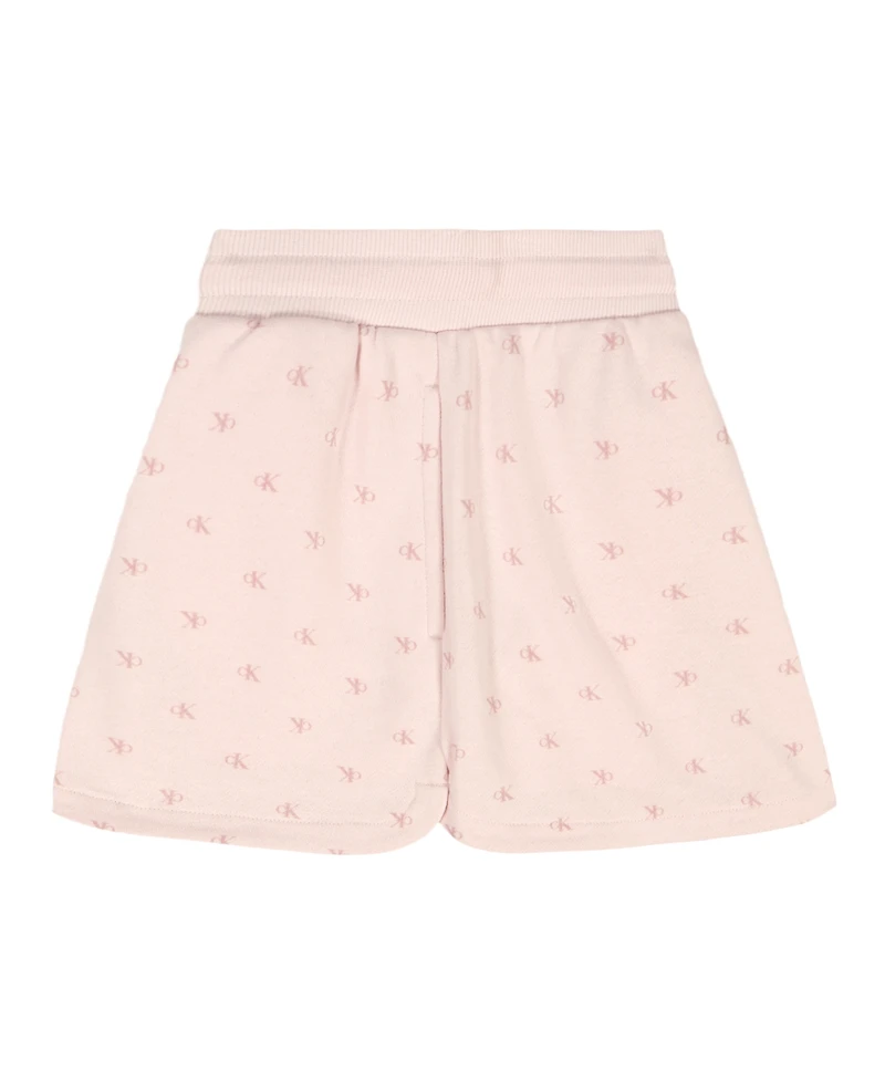 Calvin Klein Girls' 7-16 Flocked Pull-On Skort