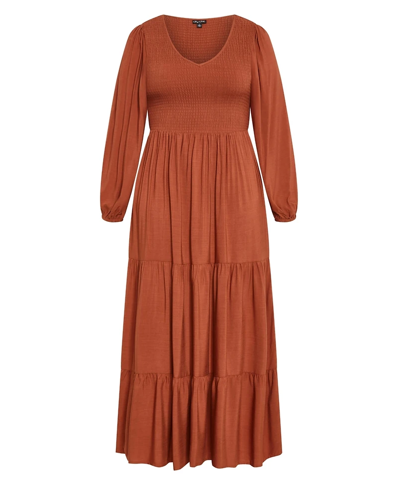 City Chic Women's Plus Jayden Maxi Dress