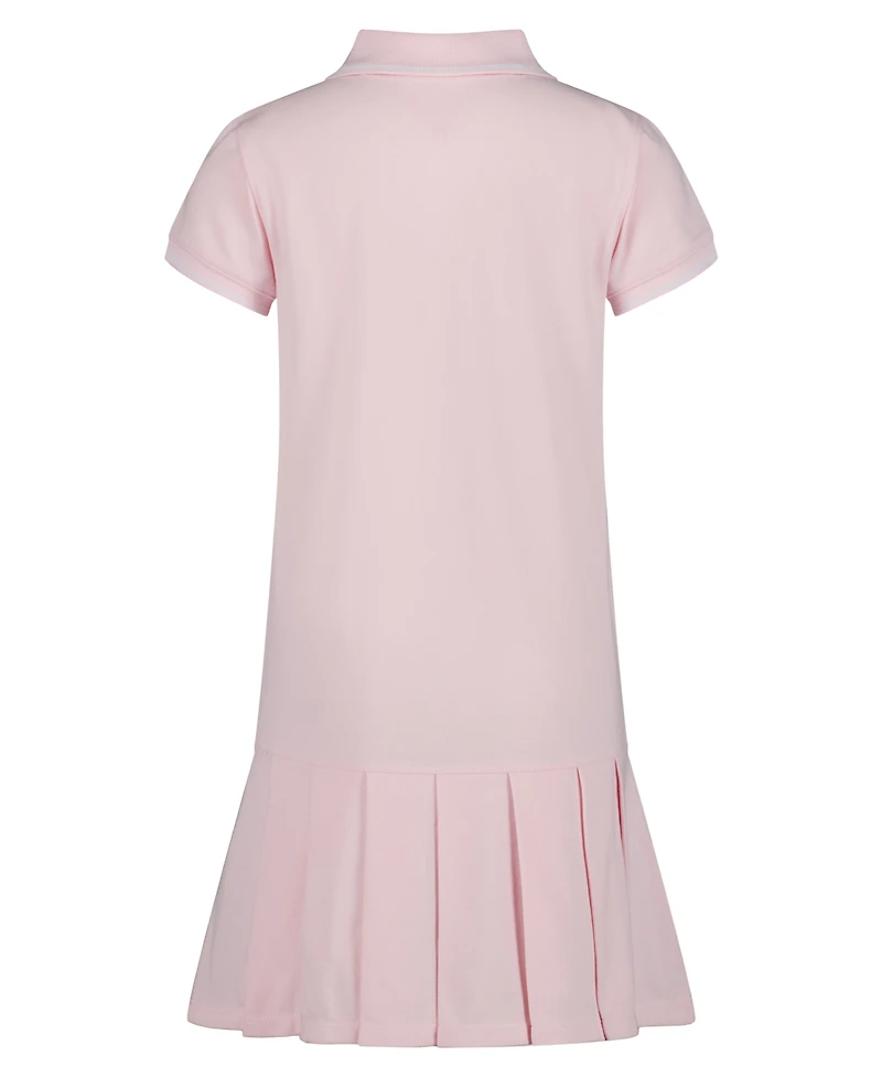 Tommy Hilfiger Girls' 7-16 Pleated Polo Dress