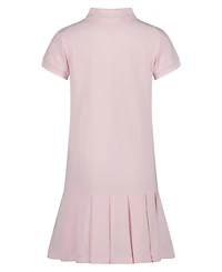 Tommy Hilfiger Girls' 7-16 Pleated Polo Dress