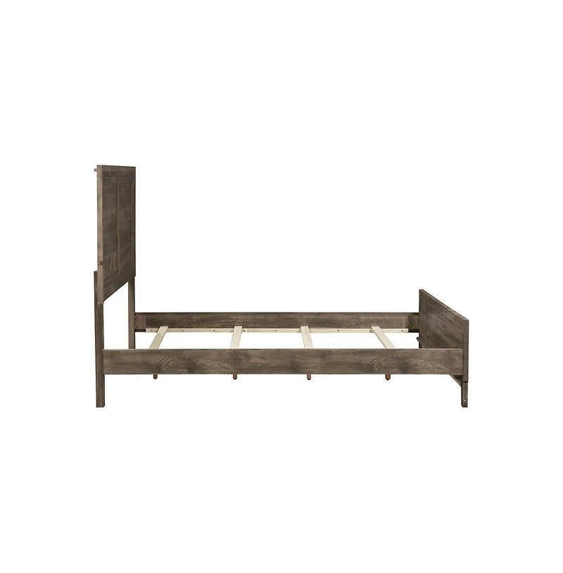 Liberty Furniture Industies Ridgecrest Queen Panel Bed in Cobblestone
