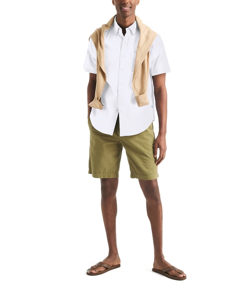 Nautica Men's Oxford Short-Sleeve Shirt