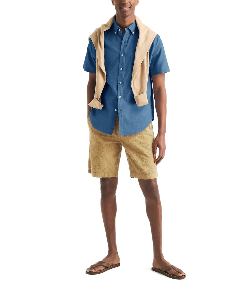 Nautica Men's Oxford Short-Sleeve Shirt