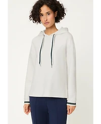 Olsen Women's Scuba Knit Jersey Top