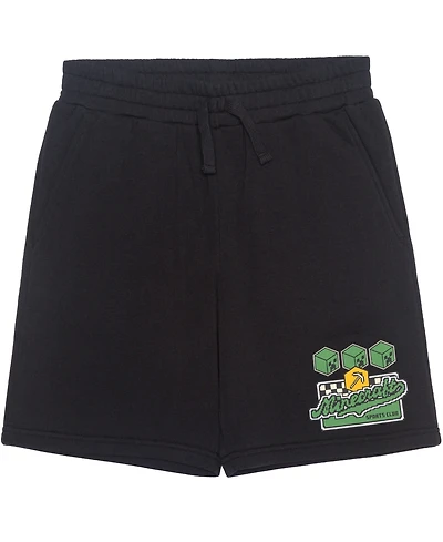 Minecraft Boys' 5-20 Graphic Print Pull-On Shorts