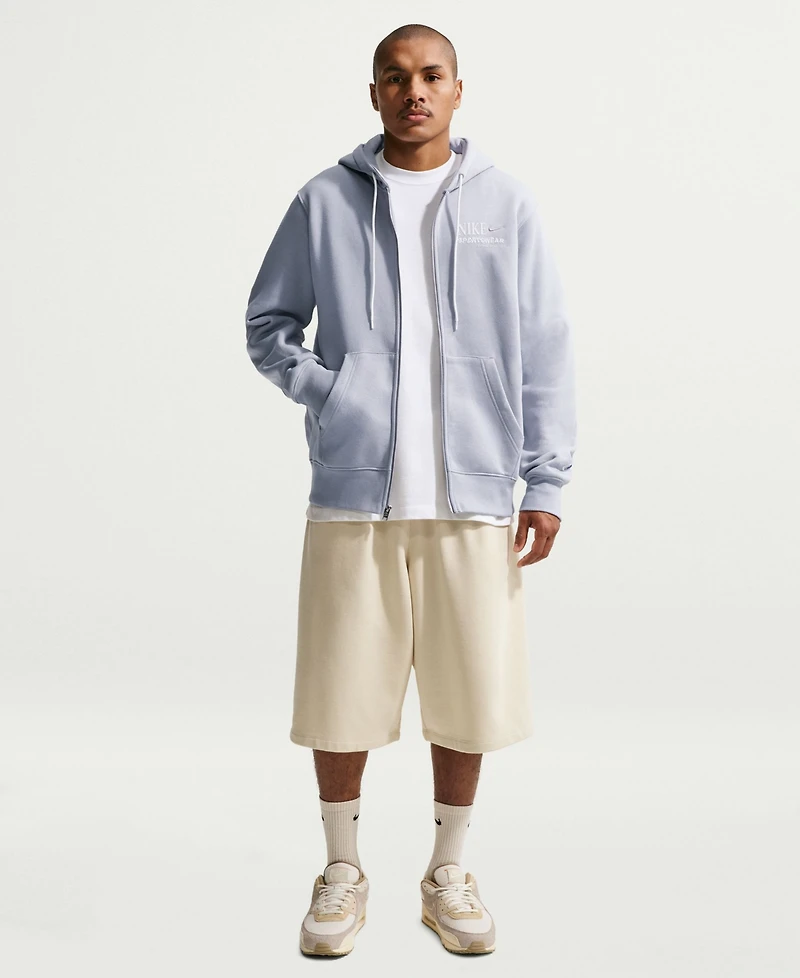 Nike Men's Sportswear Club Full-Zip Fleece Hoodie