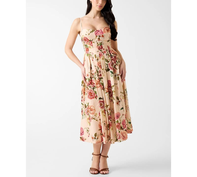 Guess Women's Bria Sleeveless Midi Dress