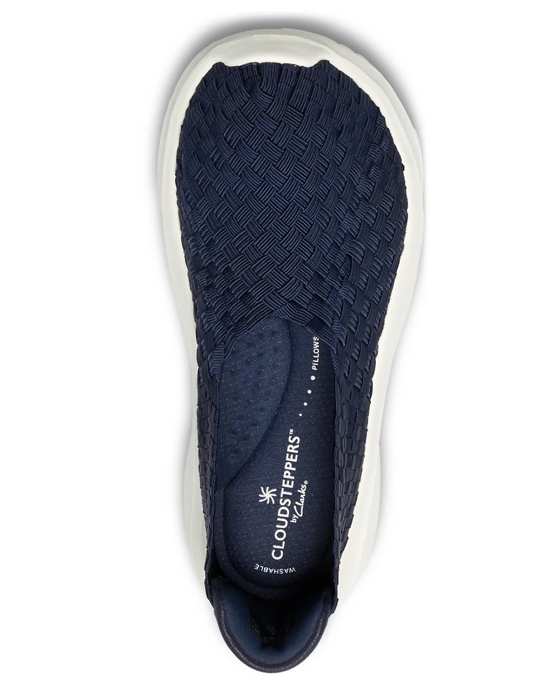 Clarks Women's Cloudsteppers Solevana Weave Slip On Sneakers