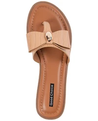 Gc Shoes Women's Alba Bow Flat Sandals