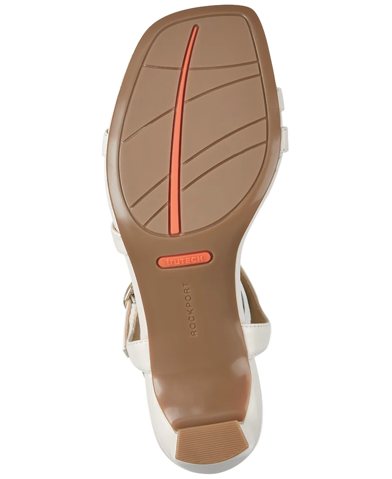 Rockport Women's Teddy Total Motion Strappy Dress Sandals