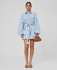 Rachel Roy Women's Collared Neck Shirt Dress