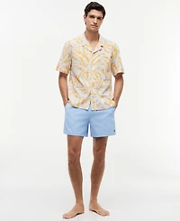 Tommy Hilfiger Men's Short Sleeve Floral Print Woven Shirt