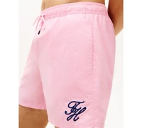 Tommy Hilfiger Medium Drawstring Tonal Ithica 5" Swim Trunks
