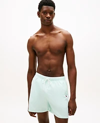 Tommy Hilfiger Men's Medium Drawstring Zip Pocket 5" Swim Trunks