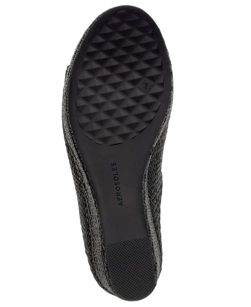 Aerosoles Women's Cafe Slip-On Wedge Sandals