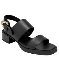 Aerosoles Women's Dantay Square Toe Heeled Sandals