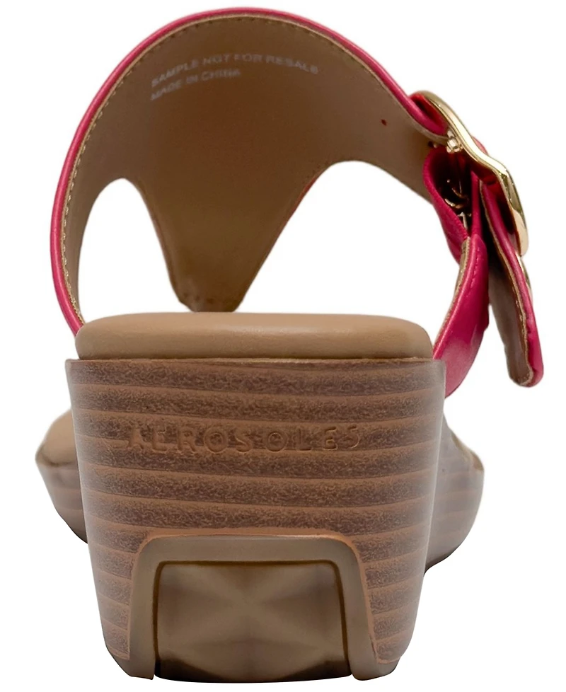 Aerosoles Women's Izola Open Toe Wedge Sandals