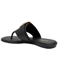 Aerosoles Women's Glam Slip-On Flat Sandals