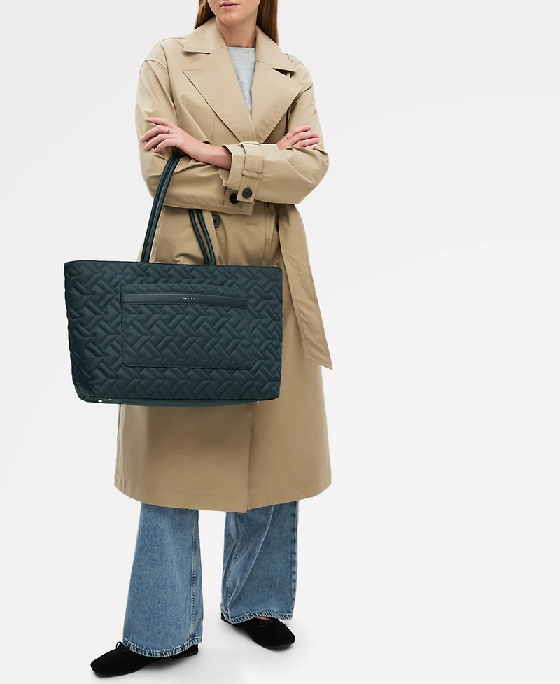 Radley London Holland Park Quilted Extra Large Zip Top Tote Bag