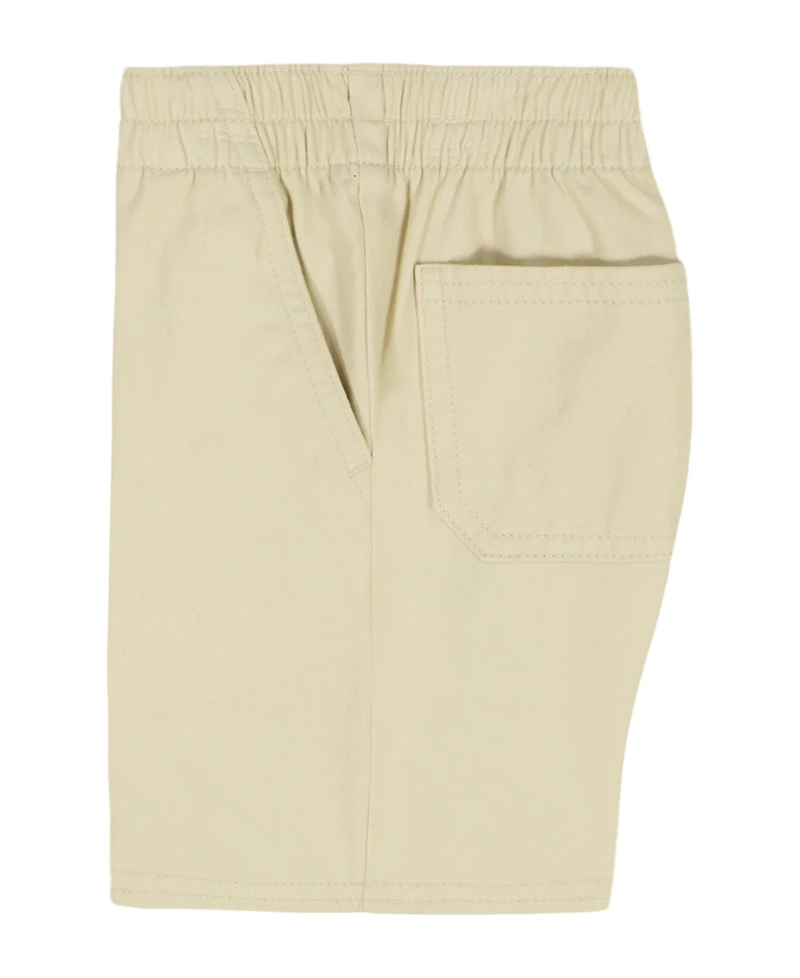 Kids Headquarters Boys' 2T-5 Short-Sleeve Racecar Print Oxford Shirt & Shorts, 2-Piece Set