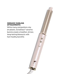 T3 Aire 360 Air Styler Blowout Kit with Dual Voltage and Ceramic Curling Attachments