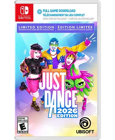 Just Dance 2026 Le Bilingual (Code-In-Box) for Nintendo Switch