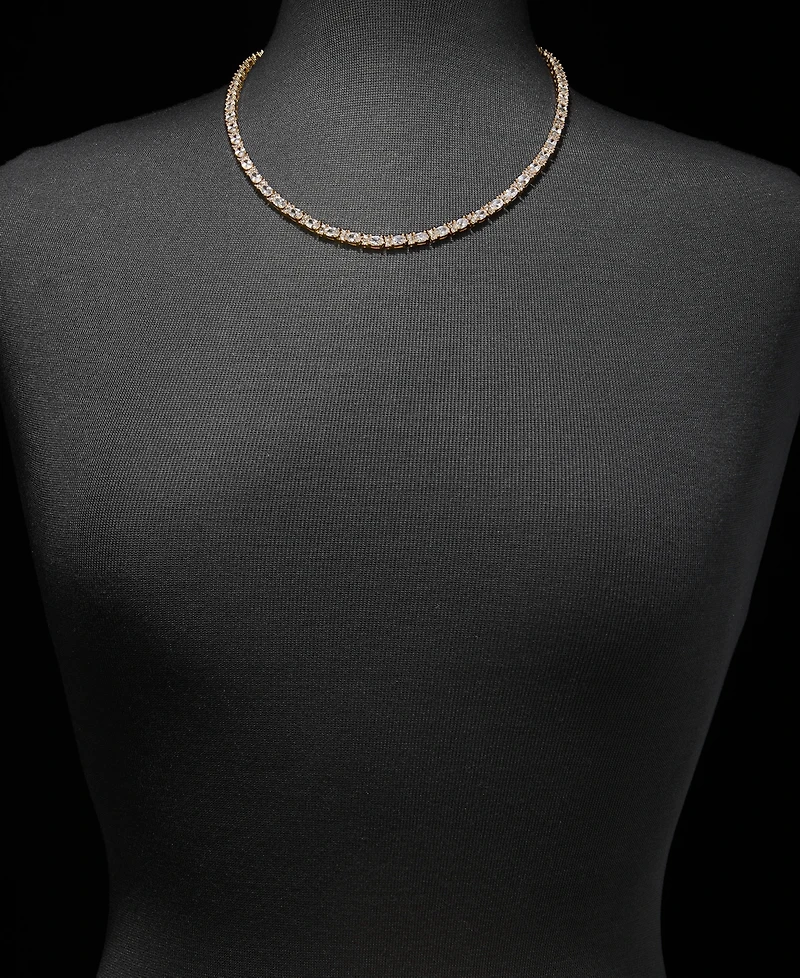 Givenchy Cubic Zirconia Collar Necklace, 16" + 3" extender