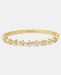 Givenchy Cubic Zirconia Cluster Bangle Bracelet
