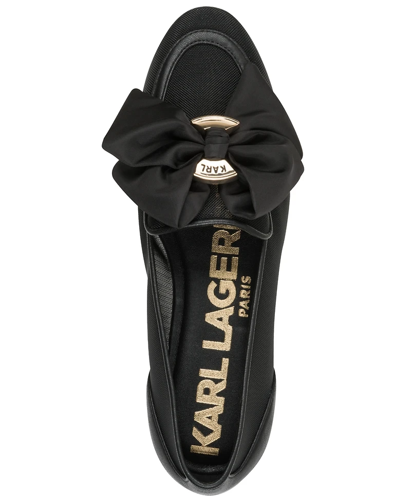 Karl Lagerfeld Paris Women's Vasilisa Slip-On Flats