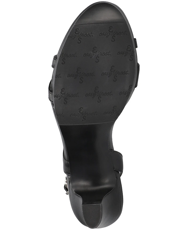 Easy Street Women's Radiant Slingback Dress Sandals