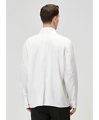 Pcfg Men's Pure Cotton Zip-Front Woven Shirt