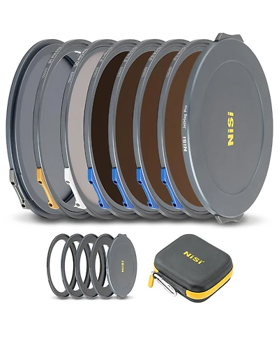 NiSi JetMag Pro 82MAG Cinema Magnetic Filter Kit with 4x Adapter Rings