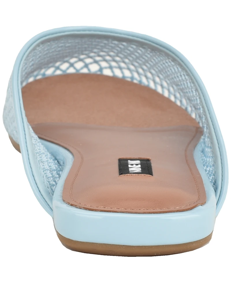 Nine West Women's Daniela Mesh Mules Flats