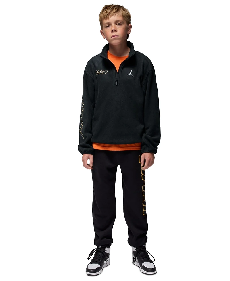 Jordan Boys 8-18 Half Zip Long Sleeve Sweatshirt