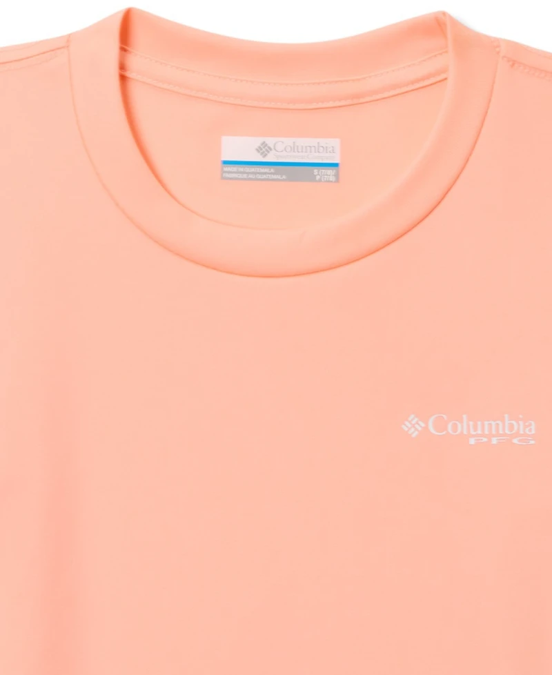 Columbia Big Girls Tidal Tee Long-Sleeve Graphic T-Shirt