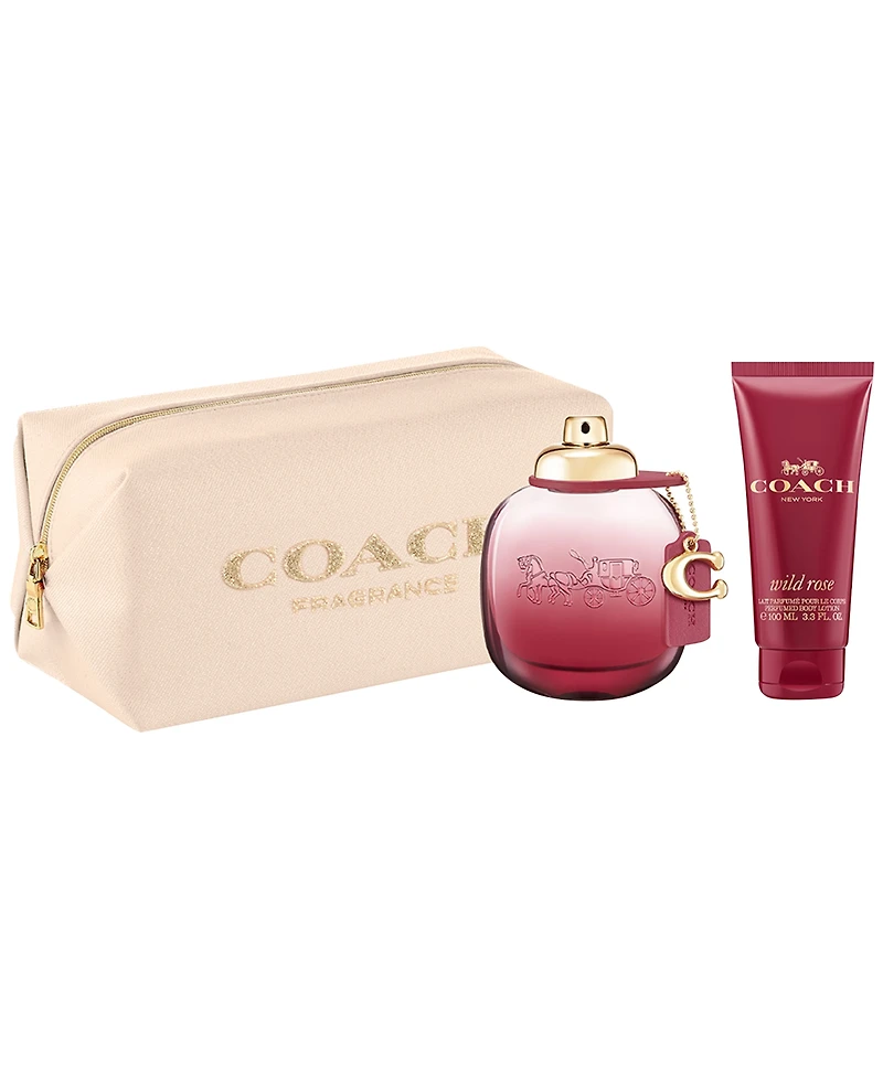 Coach 3-Pc. Wild Rose Eau De Parfum Spray Set