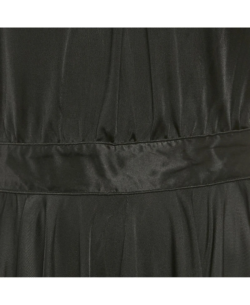 Pre-Owned Dolce & Gabbana Women's Pre-Owned D&g Black Jersey Halter Neck Mini Dress