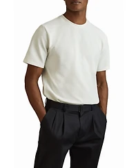 Reiss Men's Textured Crew-Neck T-Shirt