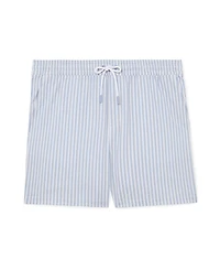 Reiss Men's Seersucker Stripe Swim Shorts