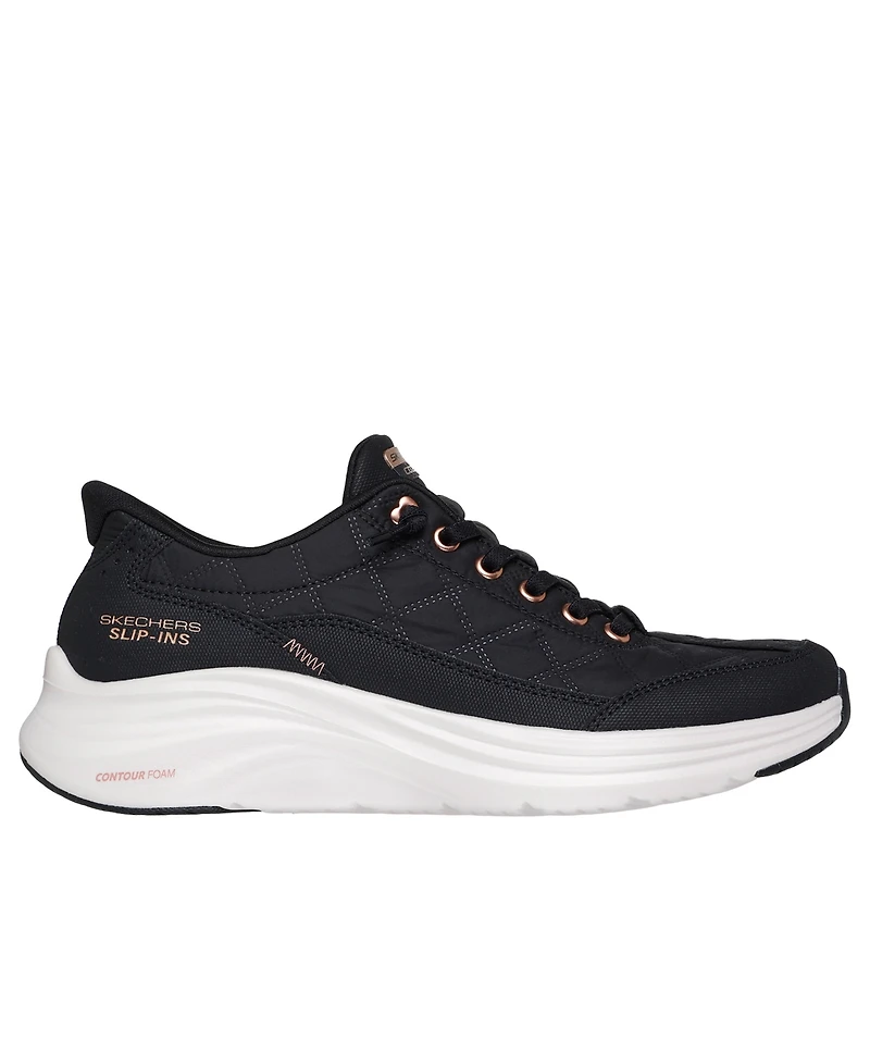 Skechers Women's Slip-Ins: Contour Foam - Cozy Fit Golden Hour Walking Sneakers from Finish Line