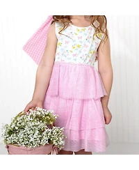 Sweet Wink Little Girls Sweet Floral Tank Tutu Dress