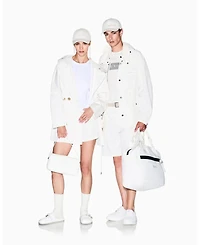 A|X Armani Exchange Men's White Edition Short Sleeve Box T-Shirt