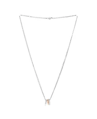 Pre-Owned Cartier Love 3 Ring Pendant Necklace