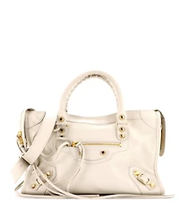 Pre-Owned Balenciaga Mini City Classic Studs Bag Leather