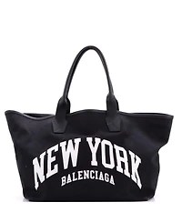 Pre-Owned Balenciaga Large Cities Jumbo Tote Printed Canvas